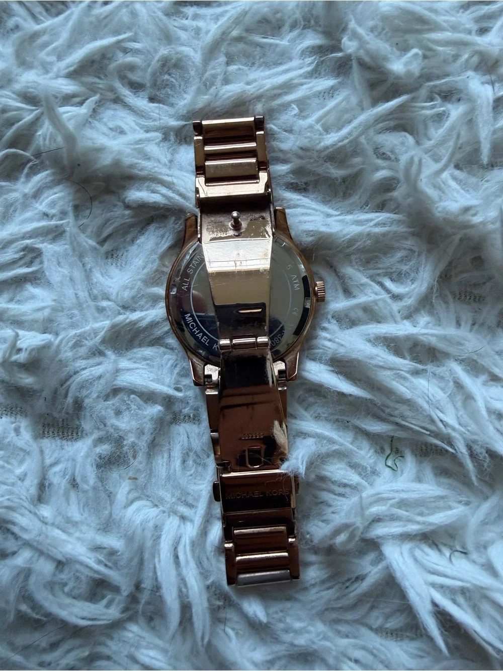 Michael Kors Rose Gold-Tone Women's Bracelet Watch